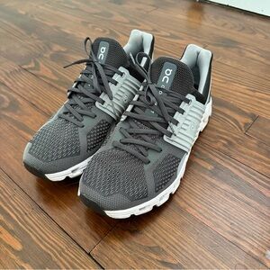 On Running Black and Gray Sneakers